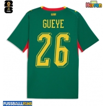 Senegal Pape Gueye #26 Auswärtstrikot WM 2026 Kurzarm